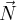 \vec N