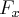 F_x F_x