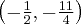 \left(-\frac{1}{2},-\frac{11}{4}\right)